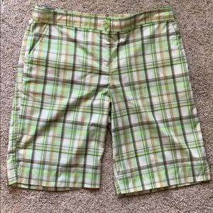 Women’s Izod Golf Shorts.